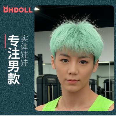 DHDOLL小辉 仿真男性人偶实体硅胶头+硅胶身体材质带骨骼非充气青年娃娃(赠1:1积分)